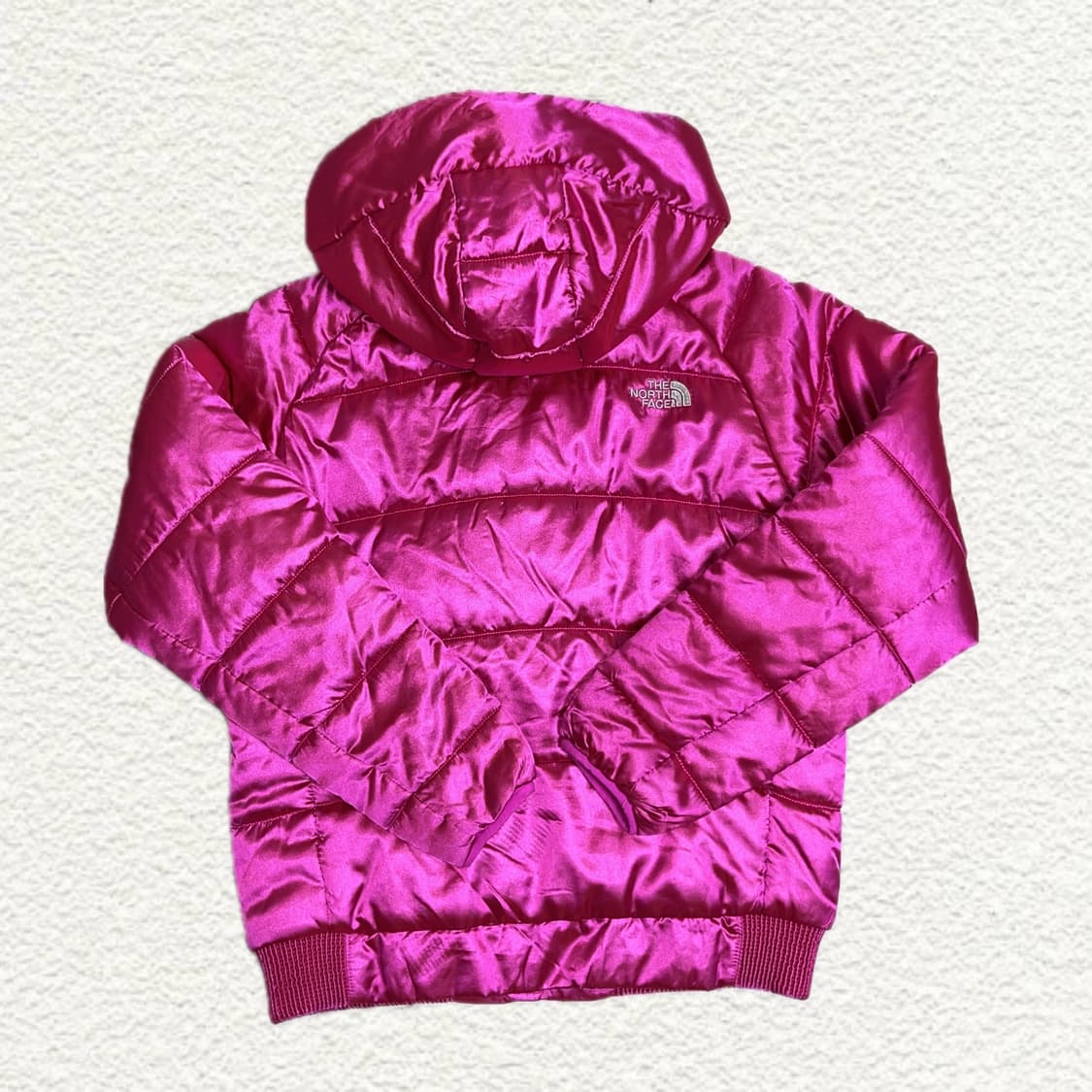 The North Face 핑크 패딩 XS S 사이즈 (L 14/16) 상품이미지2