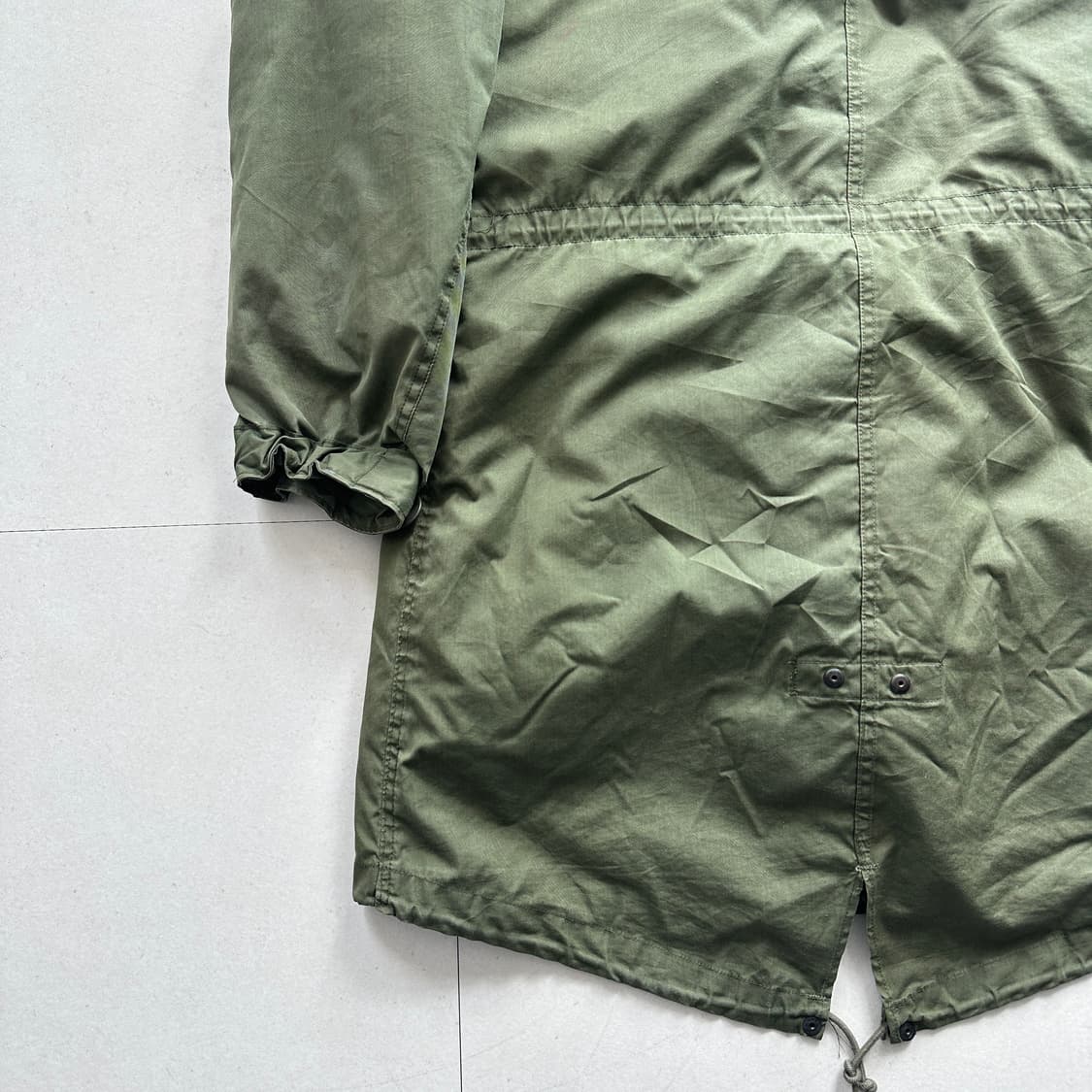 80s 미군 오리지널 M65 피쉬테일 파카 내피포함 XS 상품이미지9
