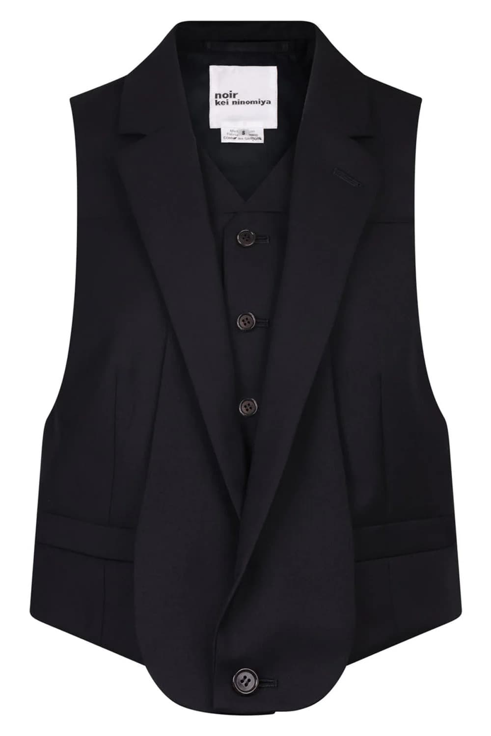 23ss 느와케이니노미야 꼼데가르송 베스트 s 상품이미지3