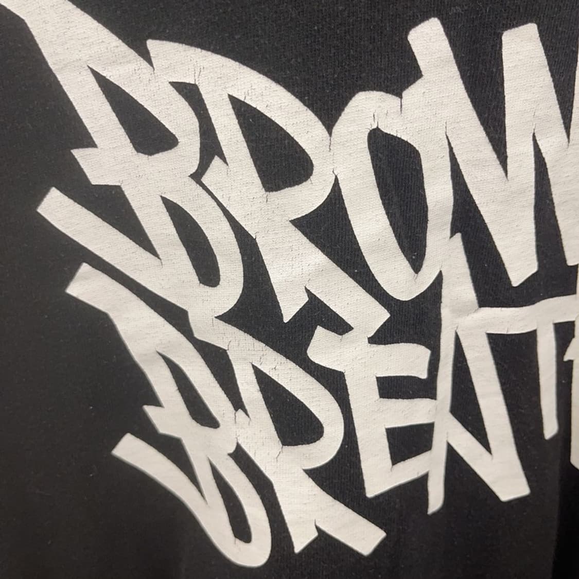 브라운브레스 빅로고 롱슬리브 긴팔 티 L C06482 상품이미지7