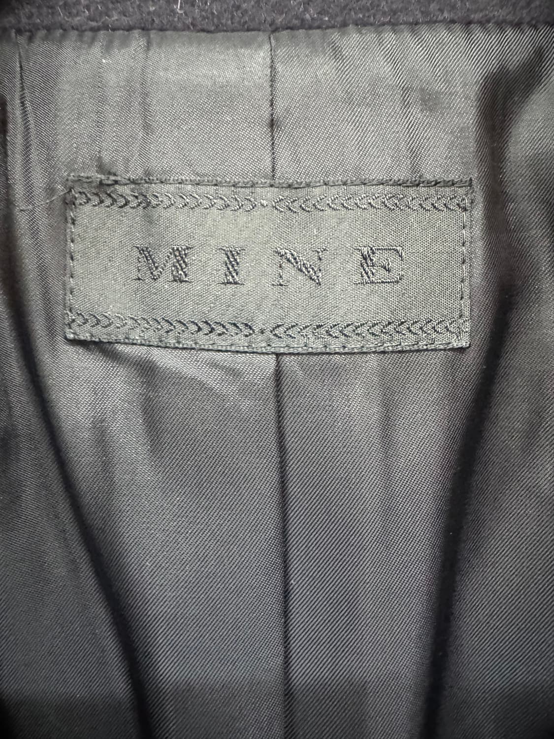 마인 MINE 울100% 하프 코트  S 상품이미지5