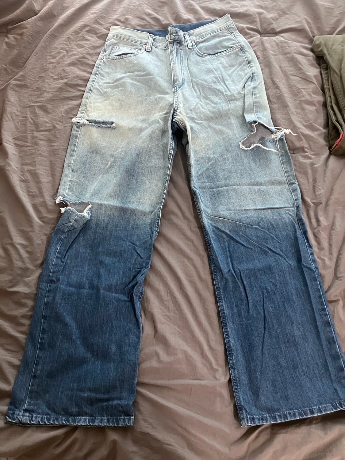 DNSR 그라데이션 컷아웃 데님 상품이미지3