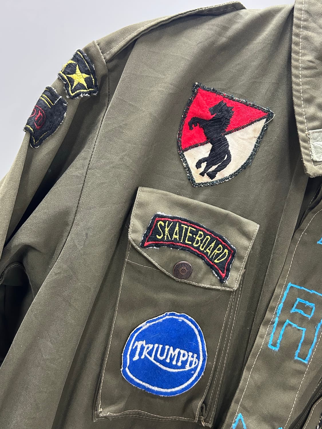 70-80s 이탈리아군 필드자켓 상품이미지2