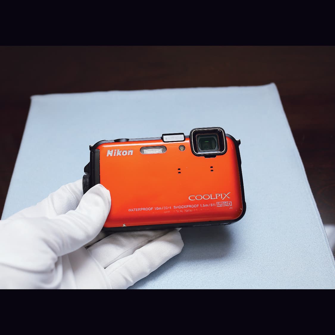 <레어><한글>니콘 쿨픽스 aw100 오렌지 빈티지 디카 상품이미지1