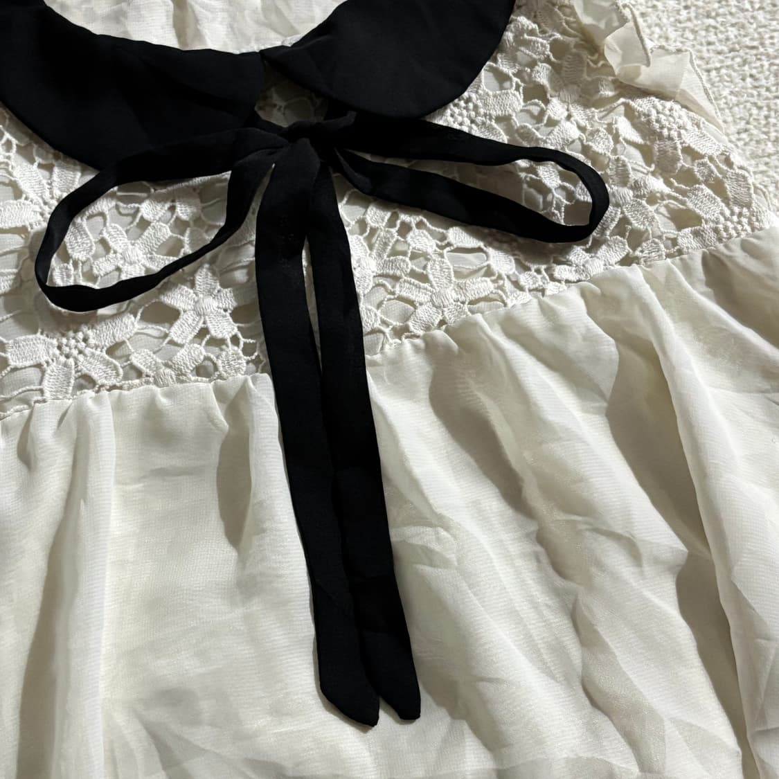 일본빈티지 INGNI 프릴 원피스 상품이미지3