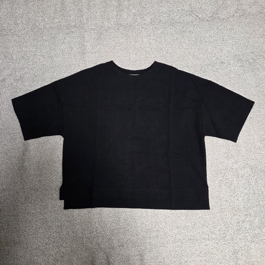 Green Label Relaxing 크롭 반팔 티셔츠 M-L 상품이미지1