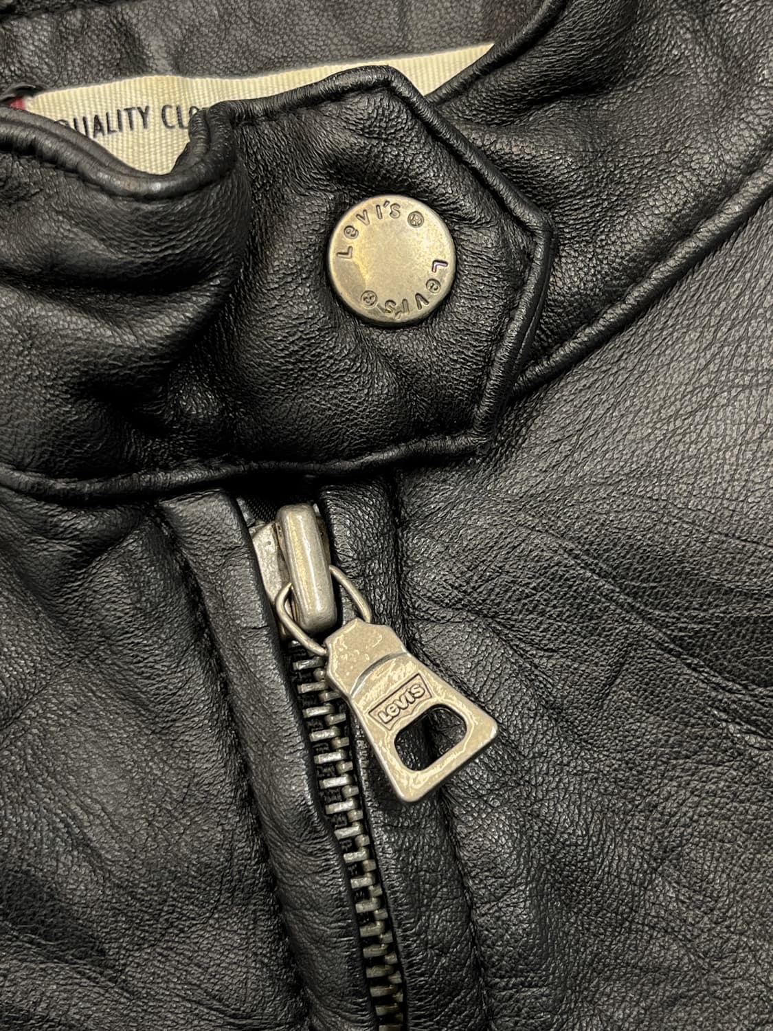 리바이스 램 레더 바이커 자켓 상품이미지5