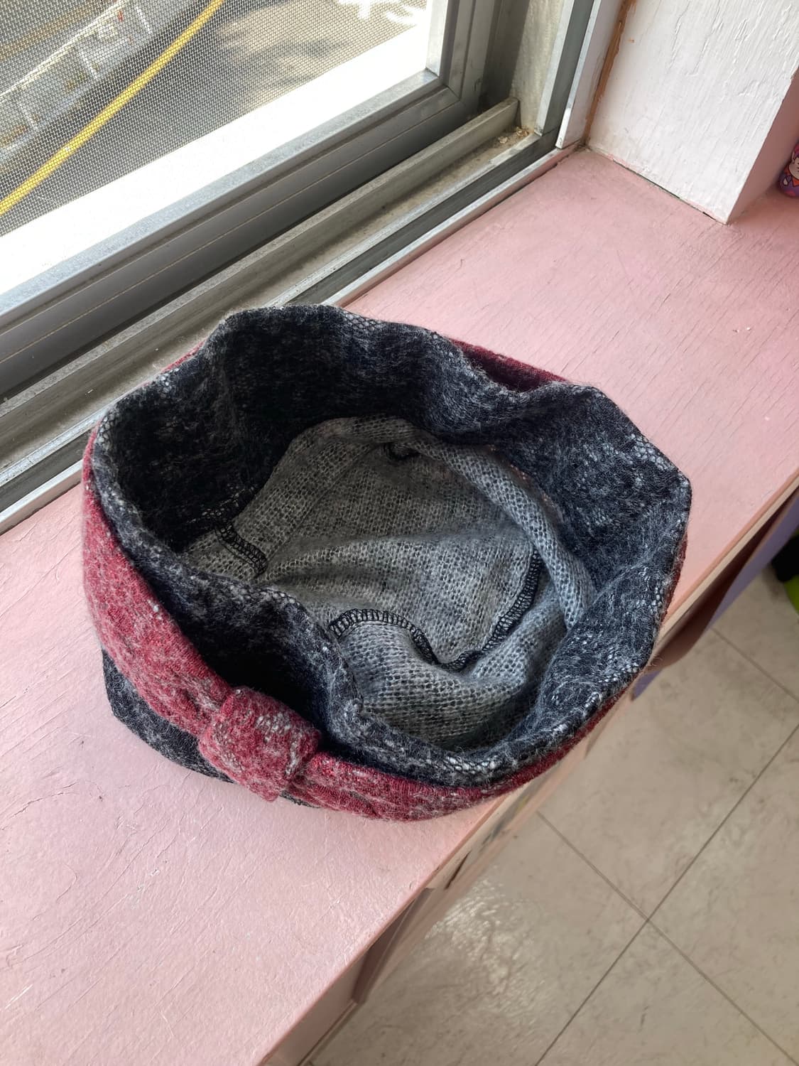 빈티지 리본 버킷햇 상품이미지3