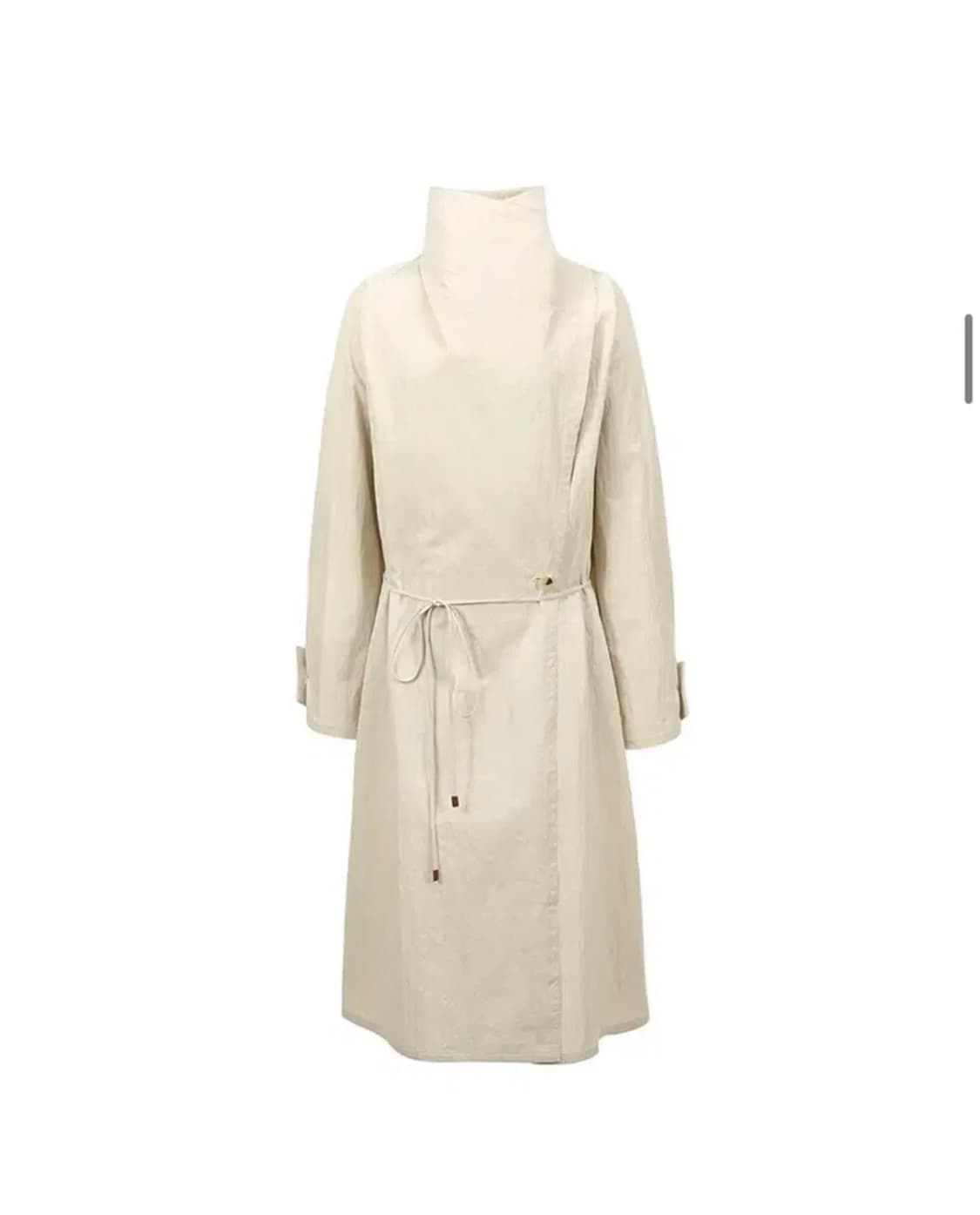 le17 르917 트렌치코트 COWL NECK LONG COAT 상품이미지1