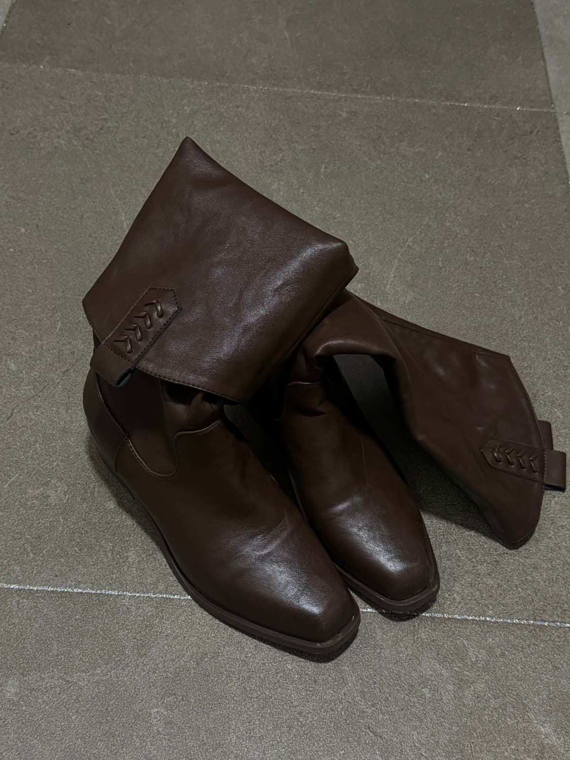 보헤미안 레더 부츠 상품이미지1