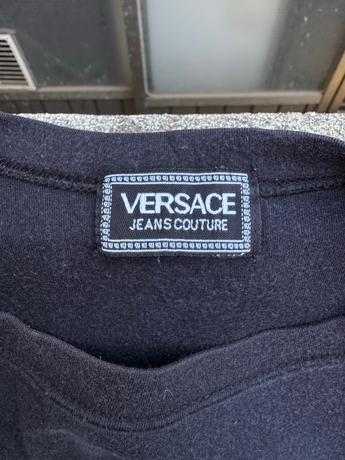 90s 베르사체 스펠아웃 반팔티셔츠  상품이미지3