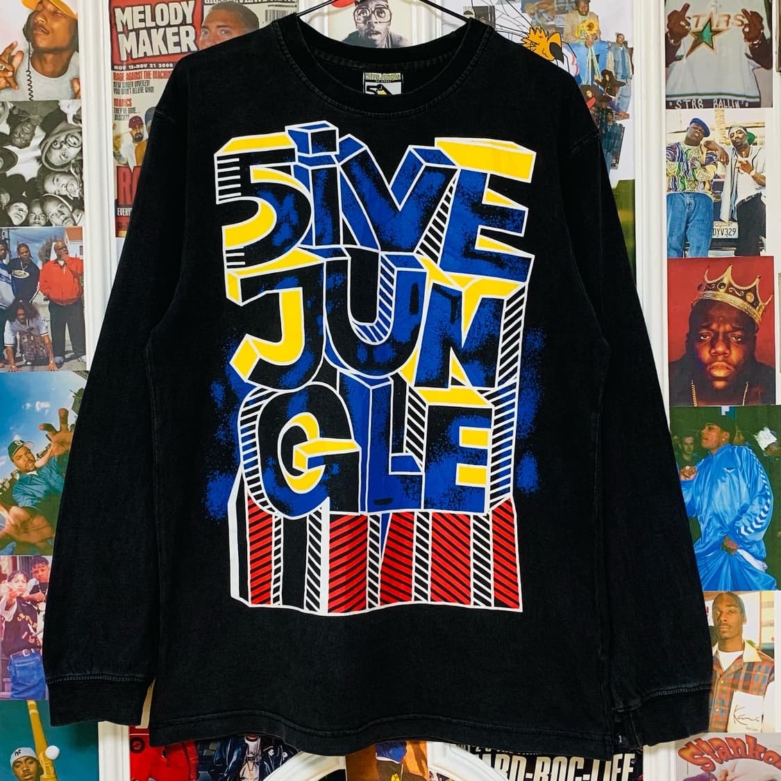 5ive jungle 힙합 롱슬리브 상품이미지1