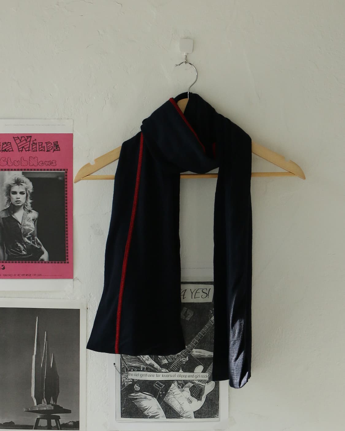 꼼데가르송 옴므 울 니트 머플러  상품이미지1