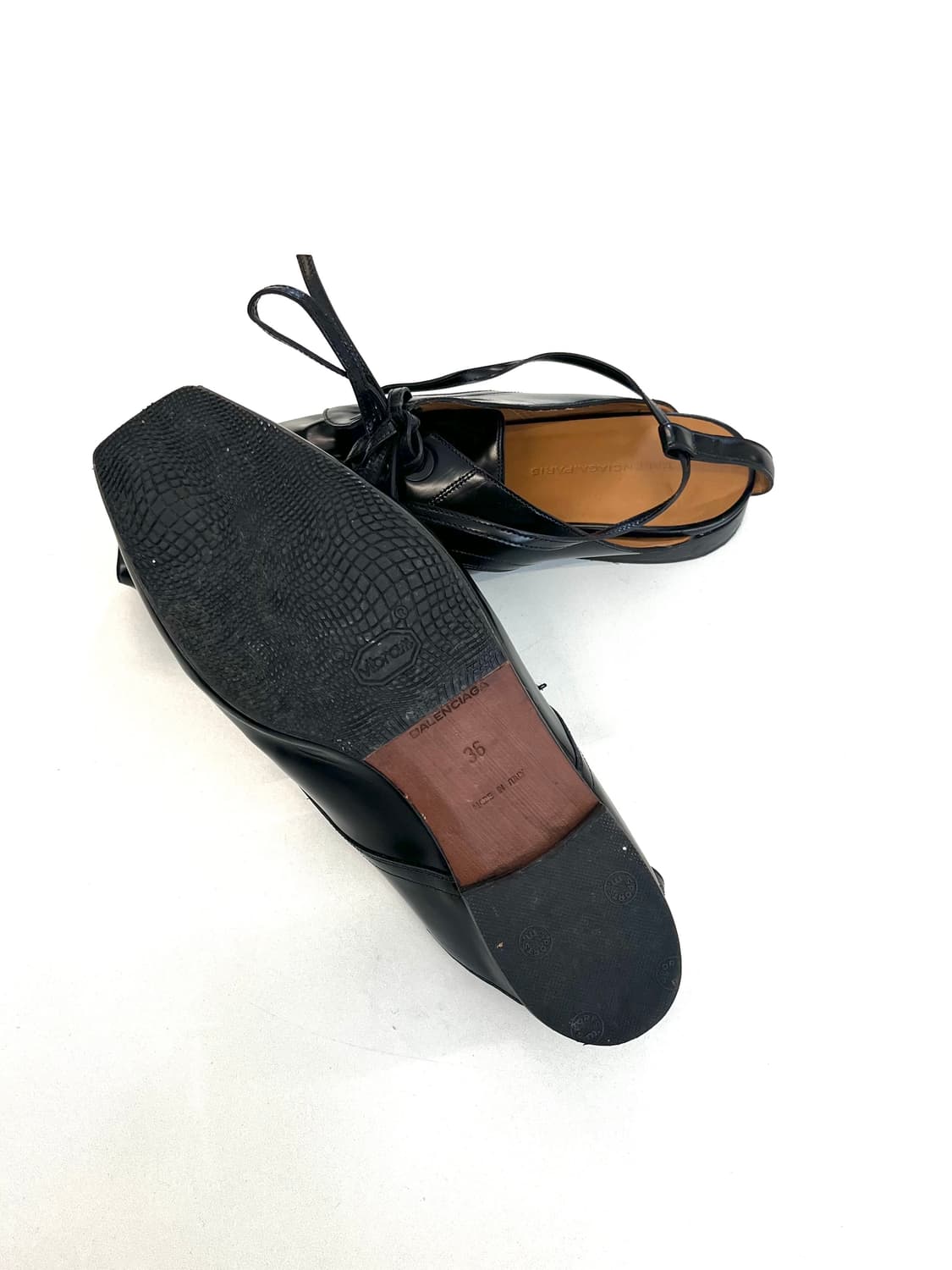 발렌시아가 스퀘어토 발레리나 플랫 뮬 로퍼 상품이미지7