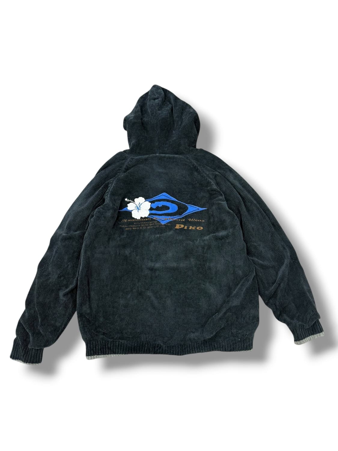 피코 리버시블 코듀로이 플리스 후드집업 상품이미지3