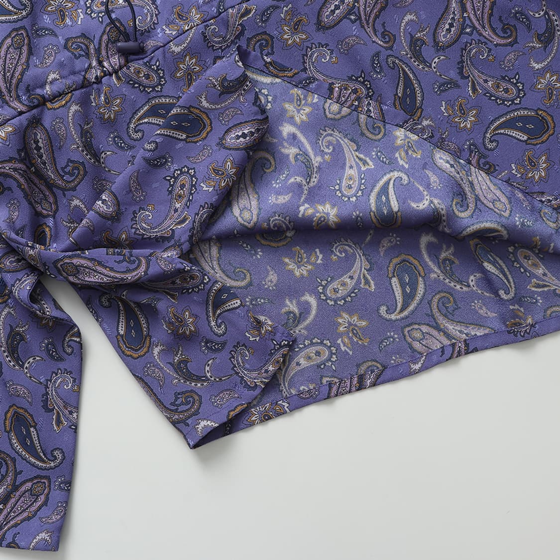 maturely Paisley Print Half Zip Shirt 상품이미지9