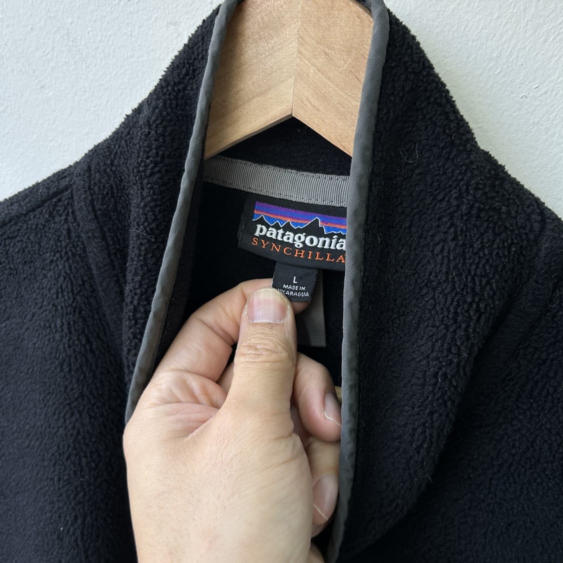 15544 - 90s 파타고니아 신칠라 플리스 풀오버 상품이미지4
