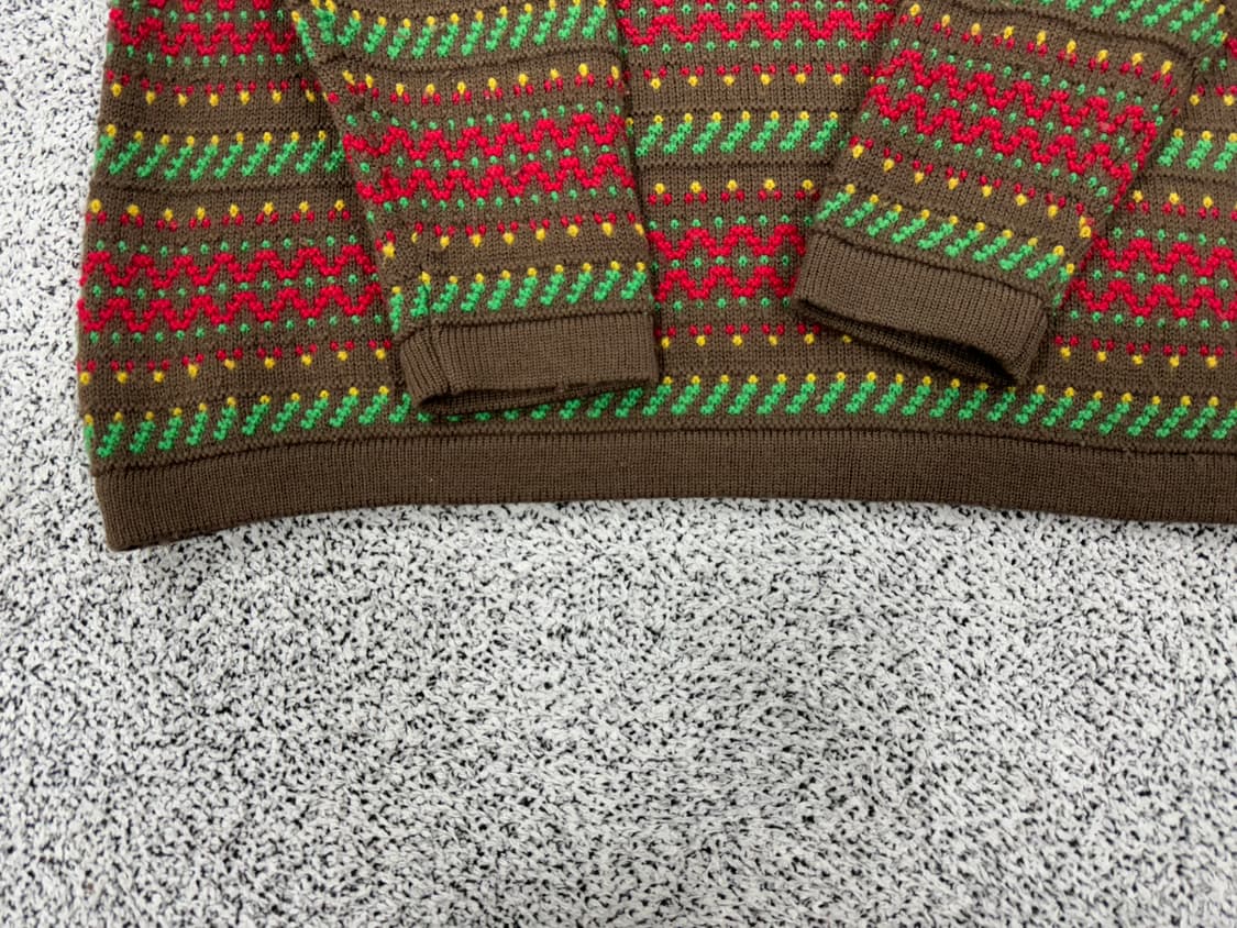 겐조 배색 울니트 상품이미지2