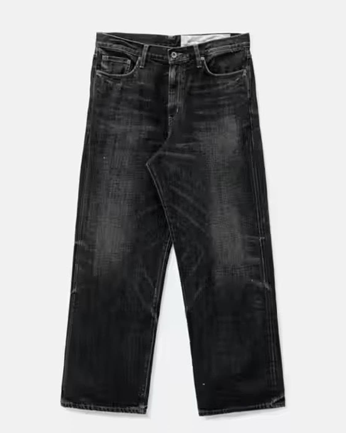 네이버후드 24aw 워시드 데님 DP 와이드 블랙 M 상품이미지1