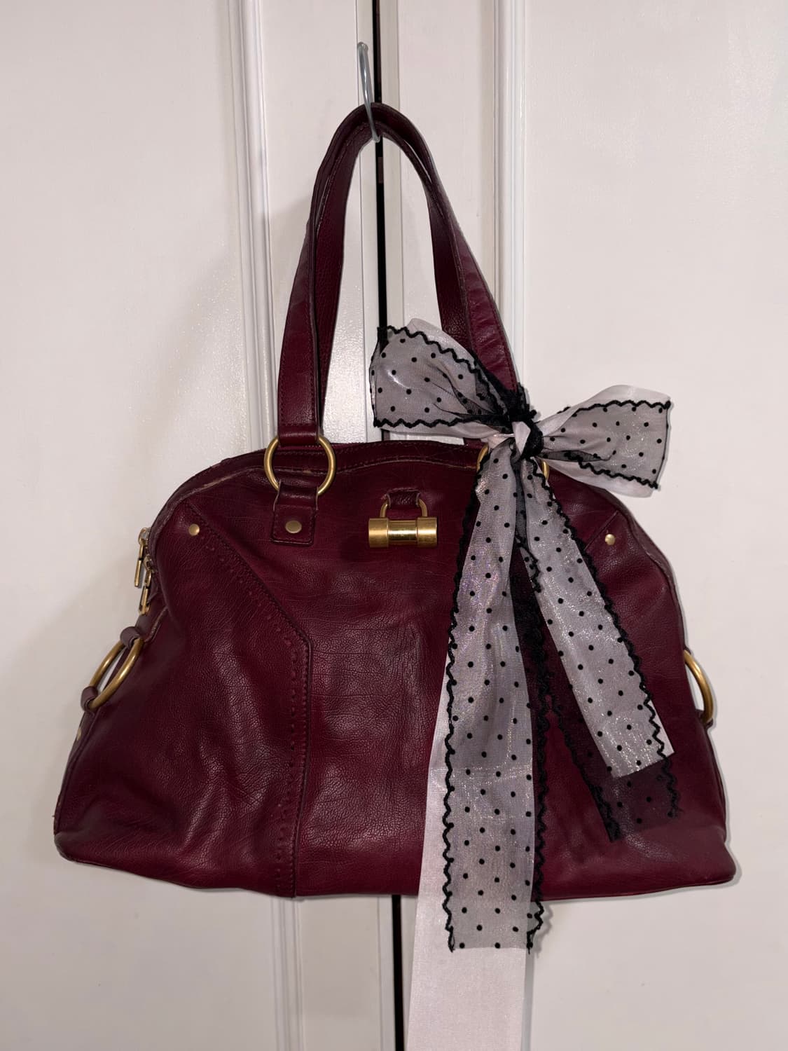 YSL Y logo boston bag 상품이미지1