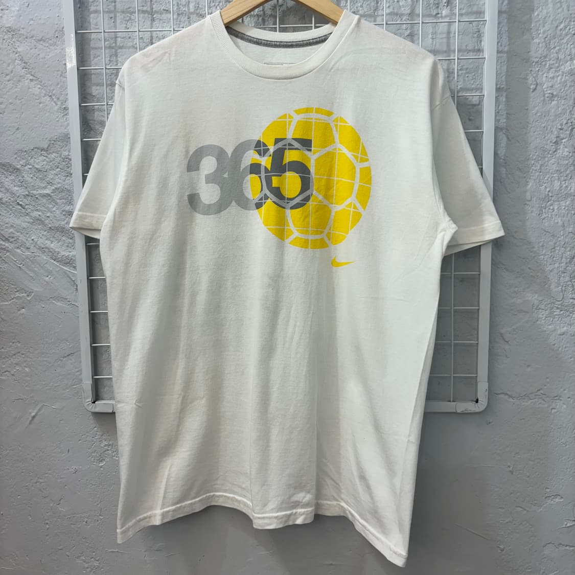 00s 나이키 빈티지 슛 더 볼 프린팅 반팔 티셔츠 XL 상품이미지1