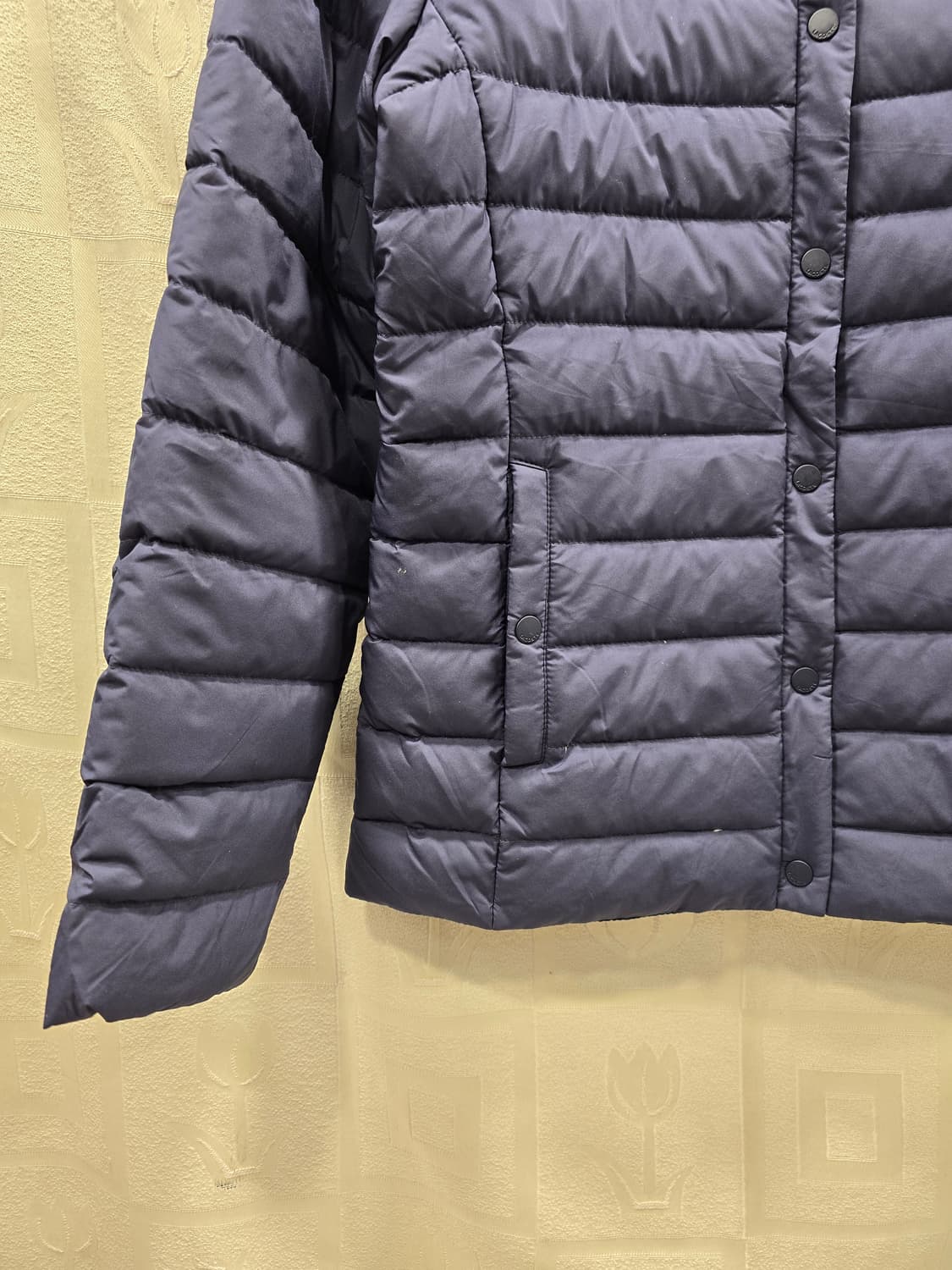 라코스테 여성 경량 패딩 네이비 34(44~55) 상품이미지4