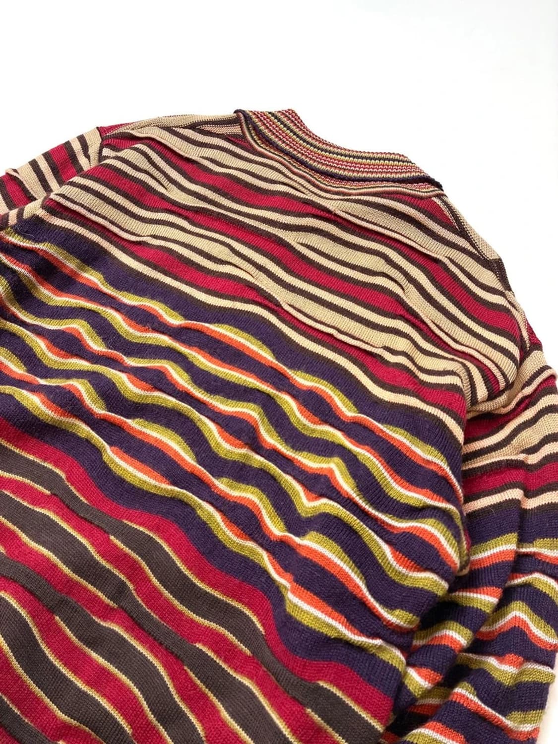 미쏘니 00s Y2K 패턴 카라 니트 PN5161 상품이미지5