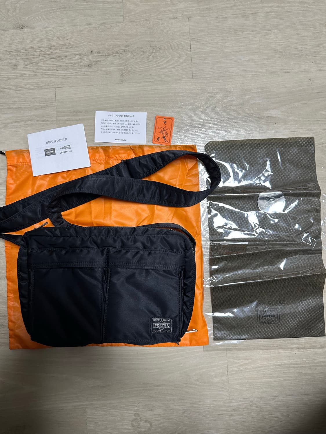 (신형) PORTER 요시다 포터 탱커 숄더백 블랙 S 신형 상품이미지1