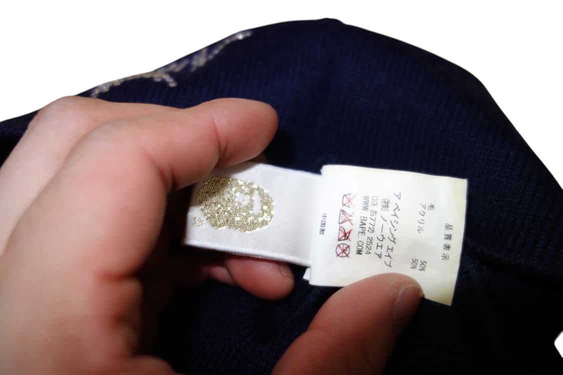 •2006 F/W 베이프 스타 스와로브스키 비니 상품이미지5