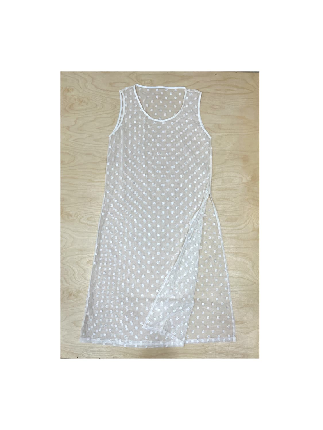 빈티지 플라워 레이스 레이어드 원피스 상품이미지2