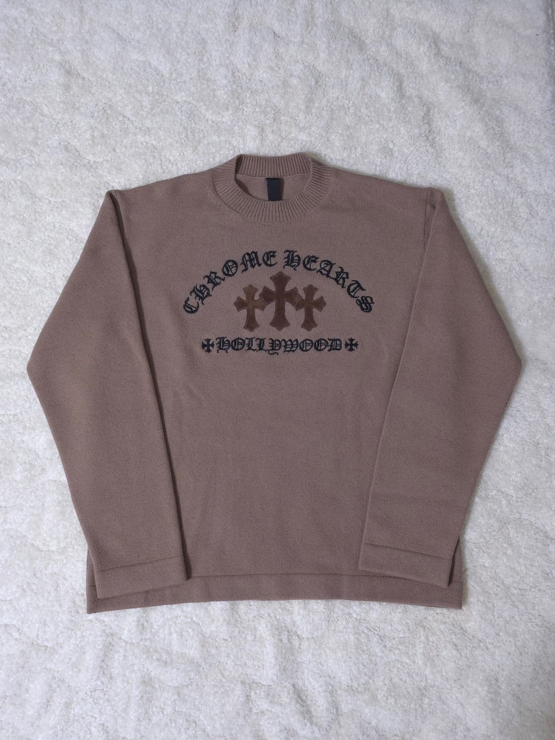 [L] 크롬하츠 세메터리 헐리우드 캐시미어 니트 상품이미지1