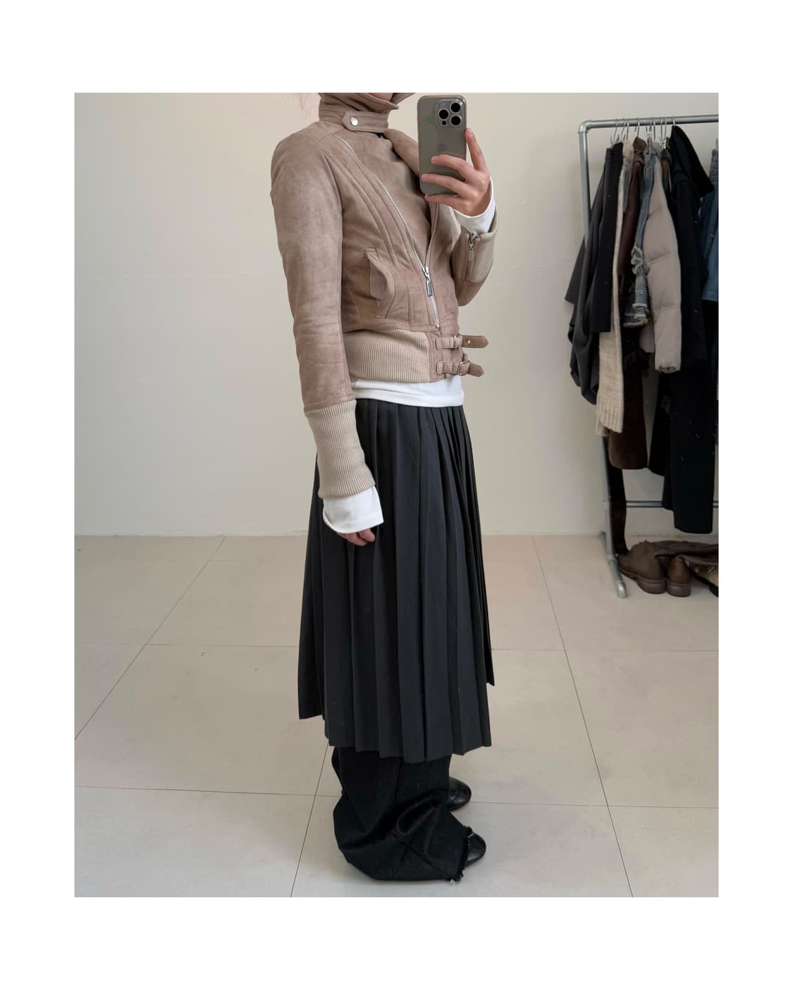 빈티지 스웨이드 자켓 상품이미지2