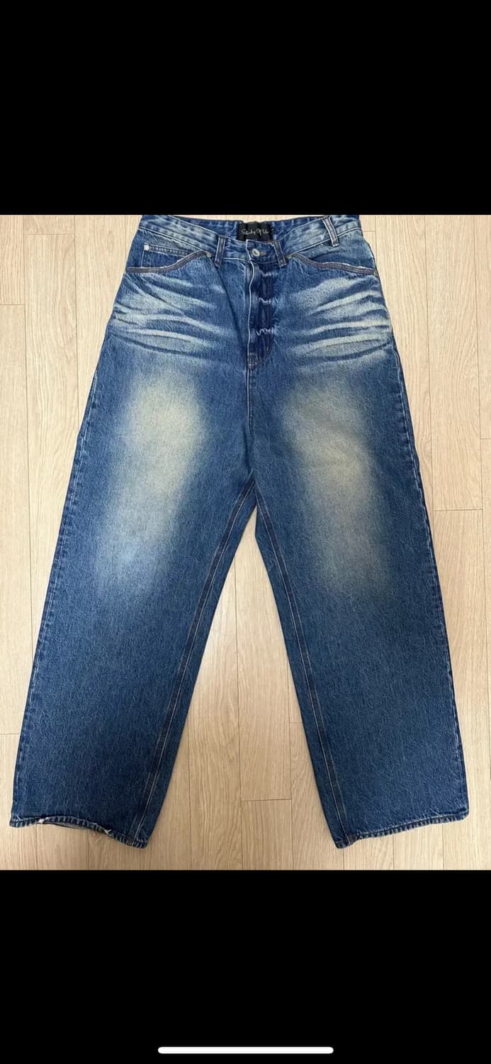 STU 와이드 엠보 데님 (M) 상품이미지3