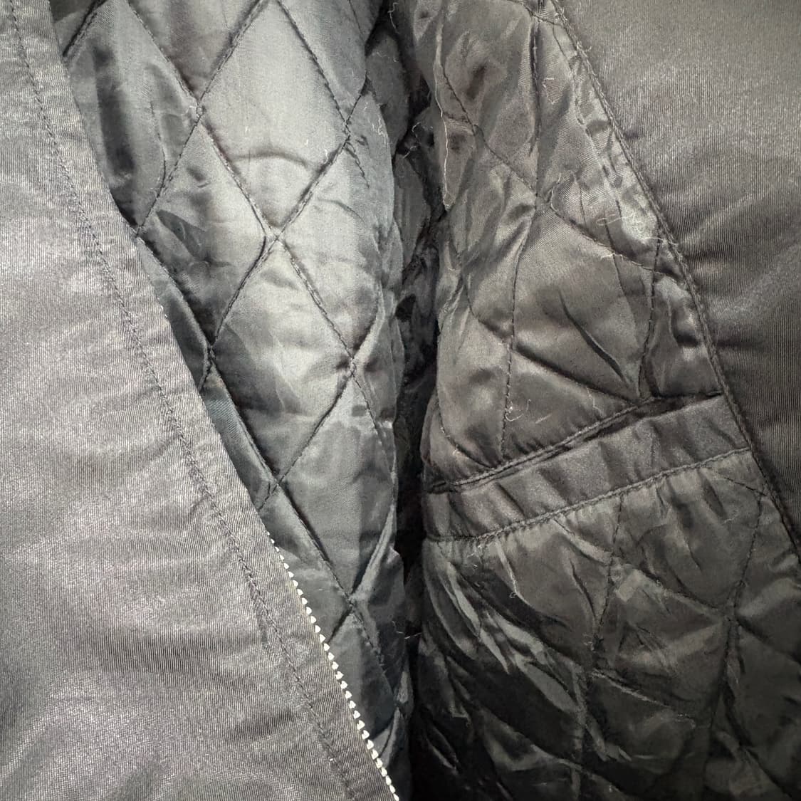 컨버스 올스타 블랙 봄버 자켓 남/L 상품이미지5