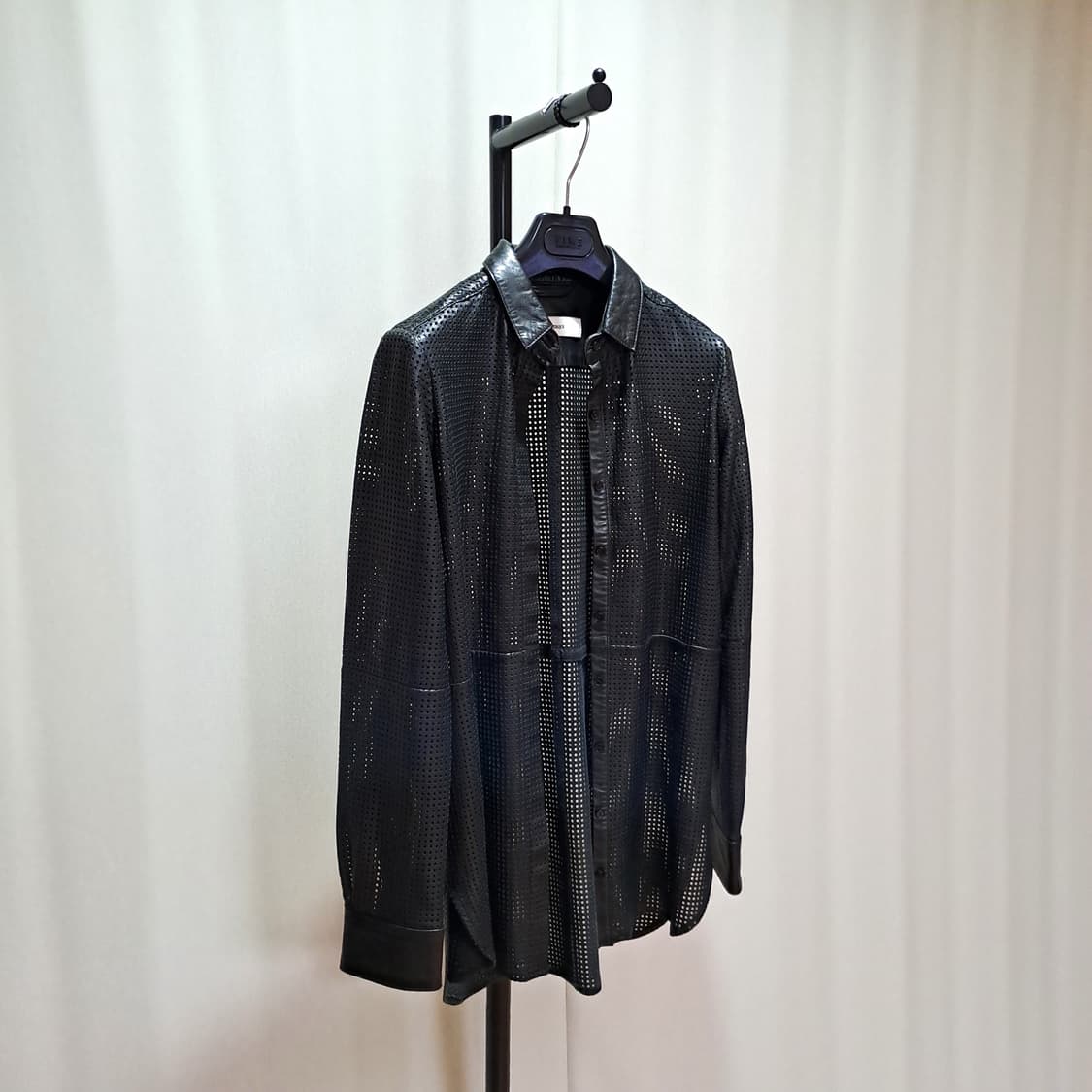 (택포) 우테르케 양가죽 펀칭 셔츠 S B163 상품이미지3