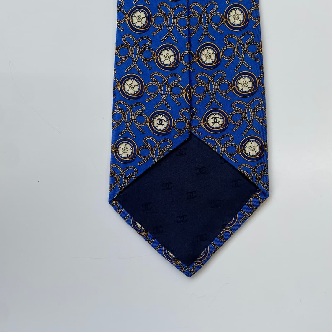 샤넬(CHANEL) 모노그램 명품 정품 금장넥타이 상품이미지5