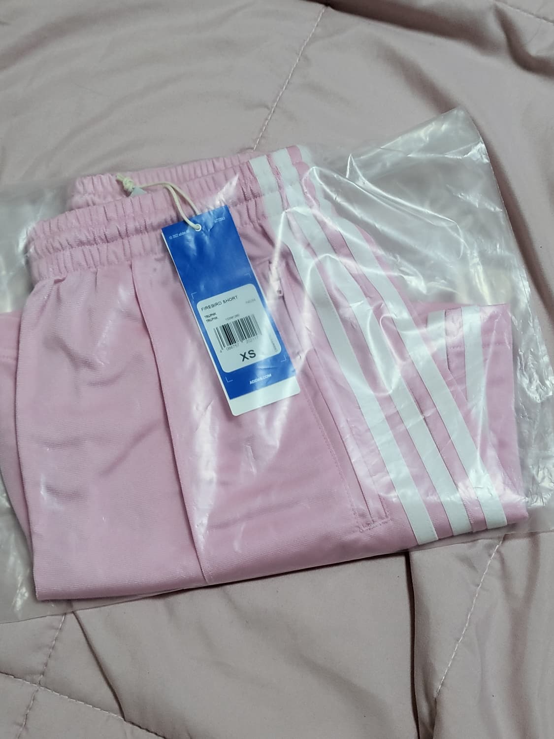 아디다스 파이어버드 쇼츠 트루 핑크 새상품 XS 상품이미지3