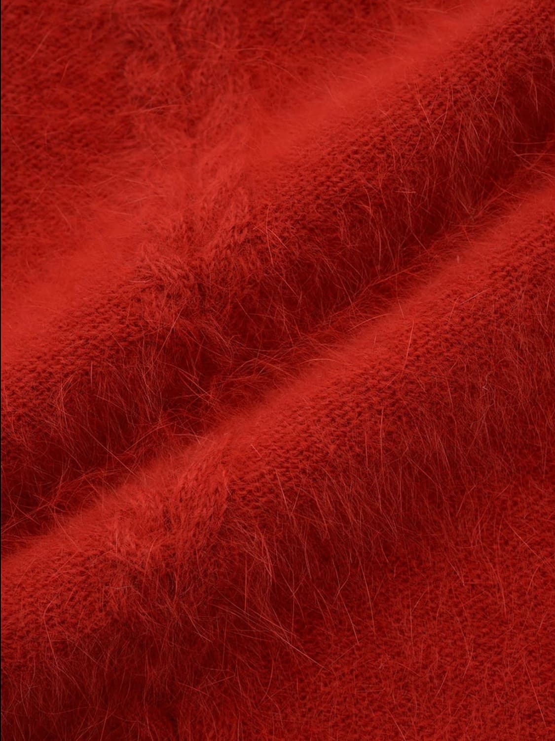 the barnet 더바넷 니트Red Brushed Cable Knit  상품이미지9