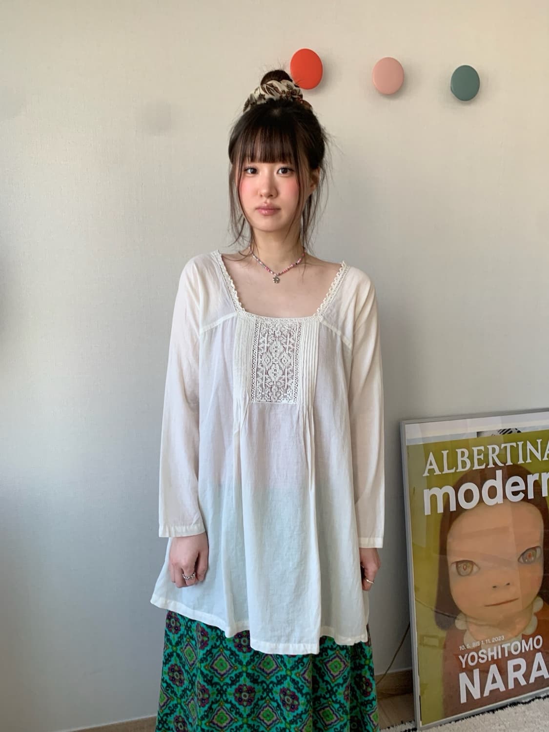 ethnic lace blouse 상품이미지1