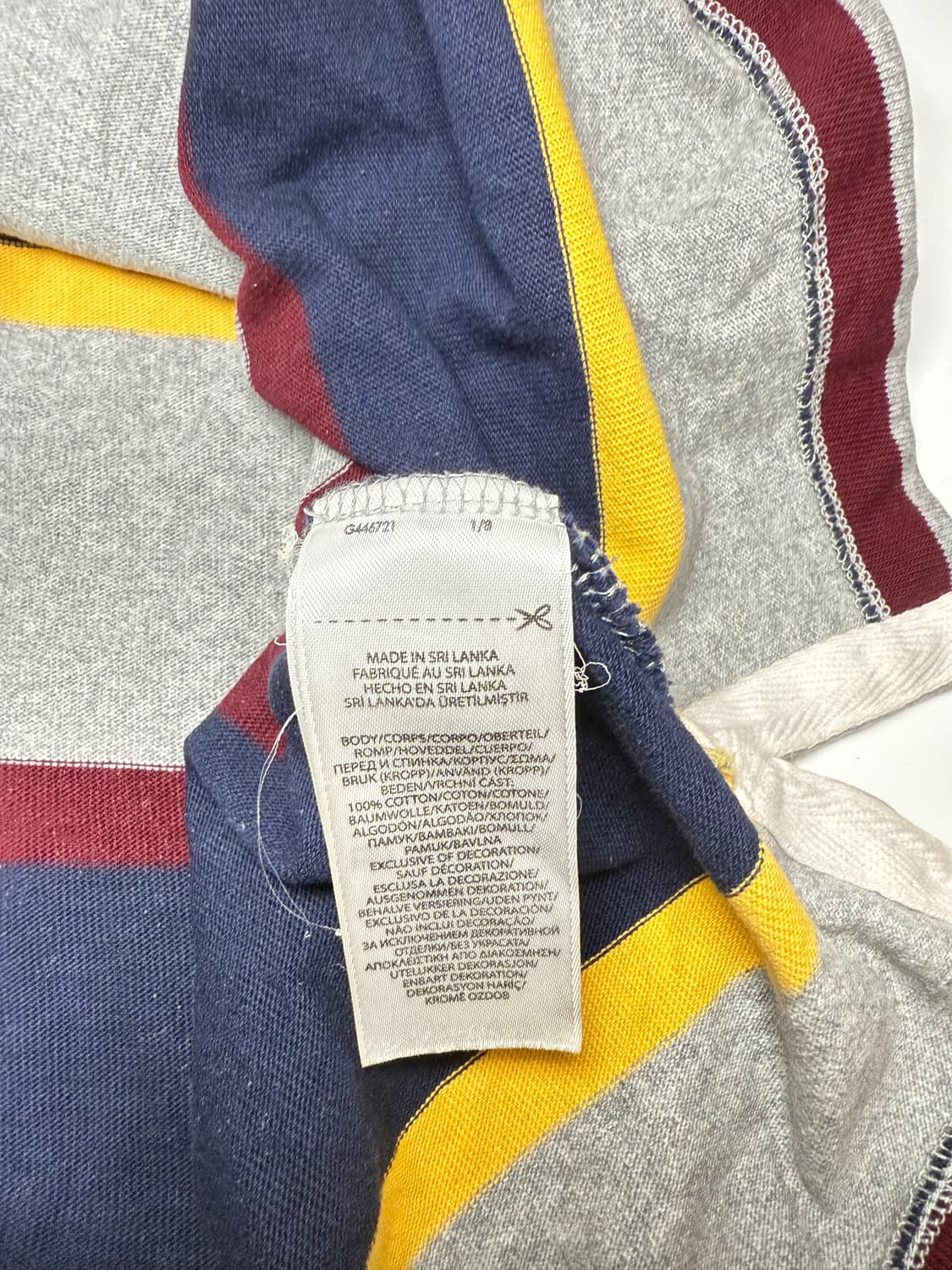 폴로 럭비 스트라이프 카라 티셔츠 상품이미지6