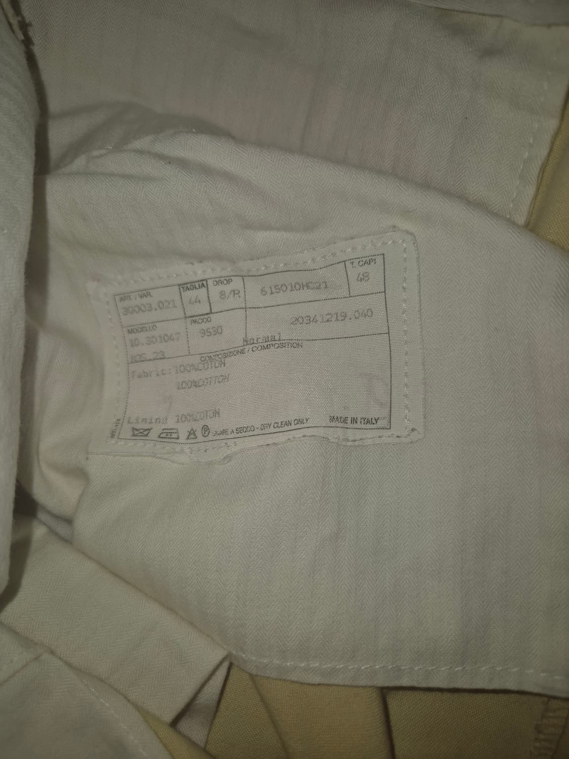 에르메스 면바지 IT48 상품이미지2