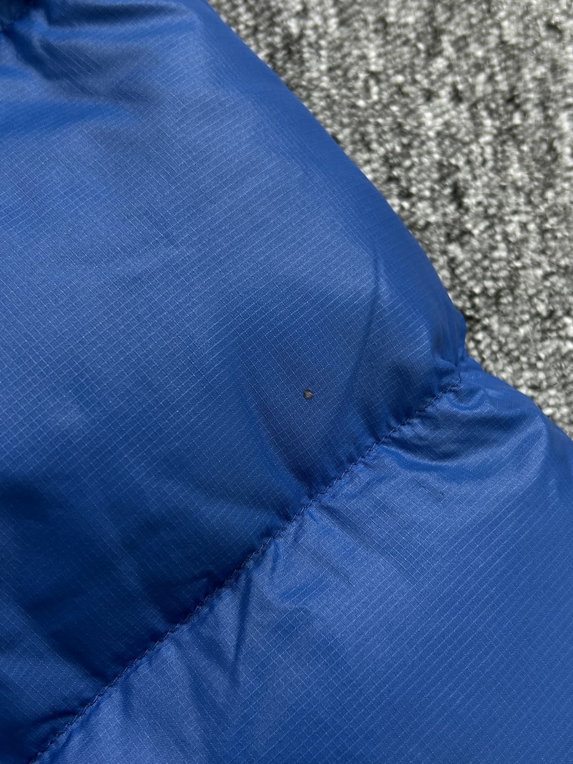 노스페이스 블루 눕시 패딩 자켓 L   상품이미지7