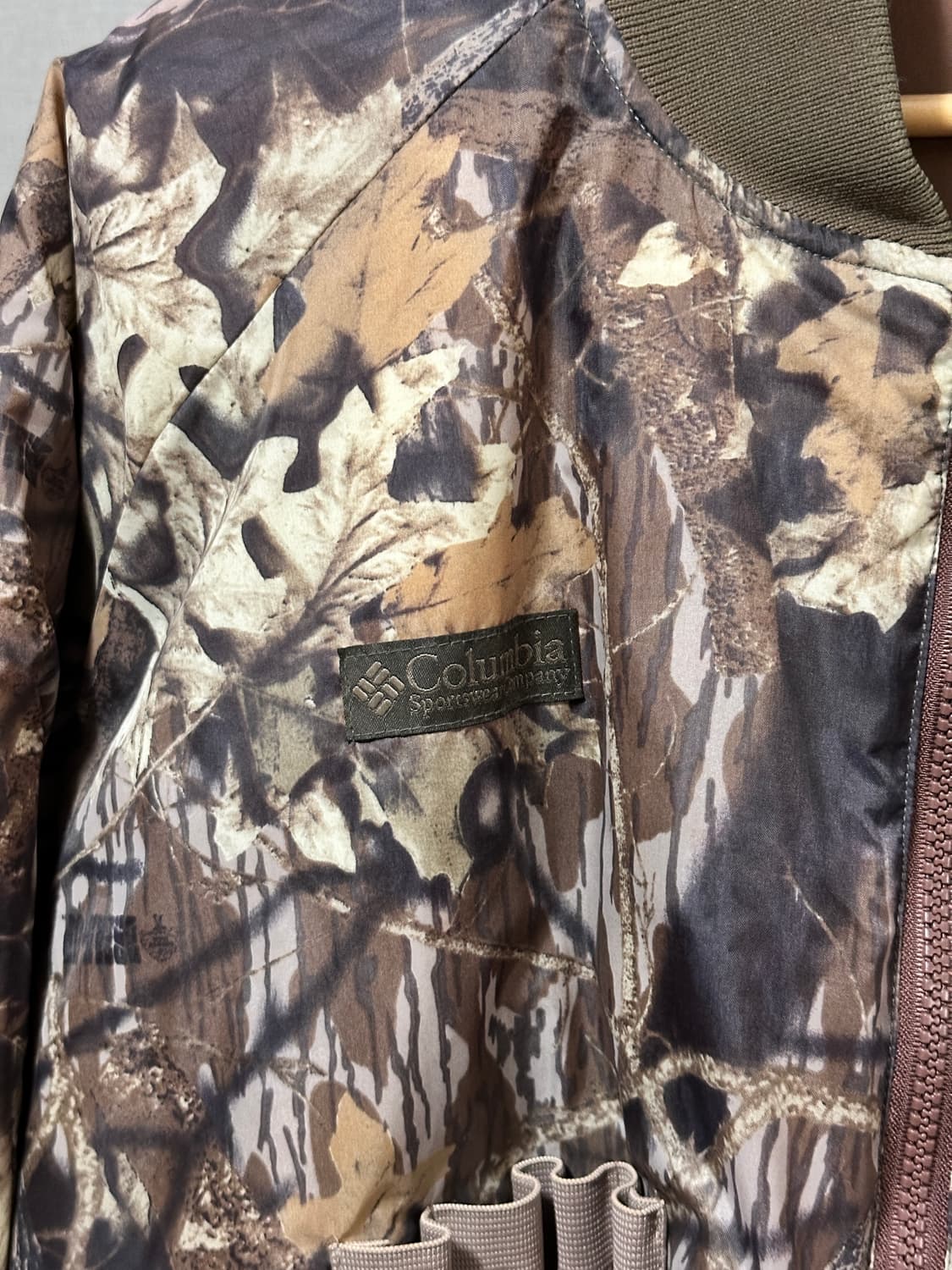 컬럼비아 리버시블 리얼트리 Ma-1 푸퍼 상품이미지3