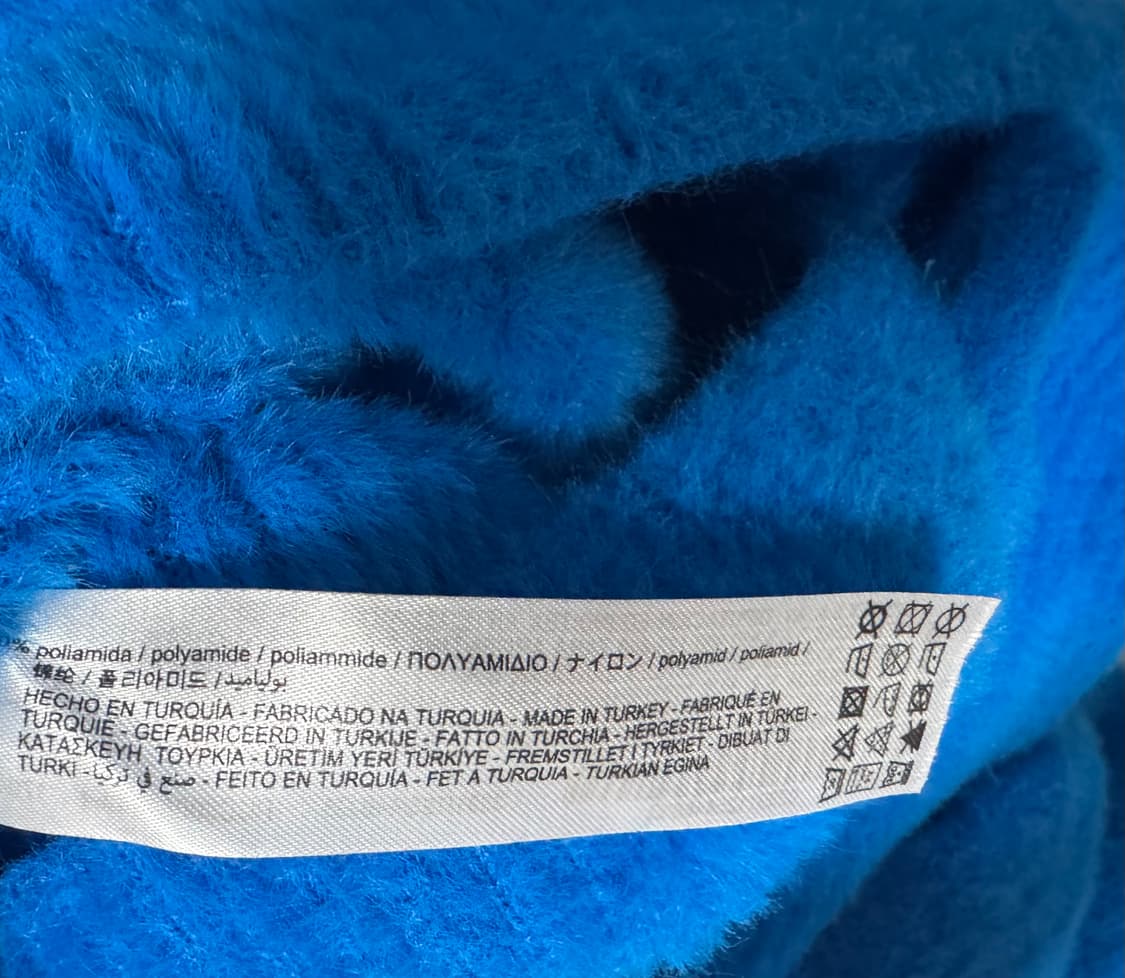 zara 자라 블루 앙고라 가디건 상품이미지10