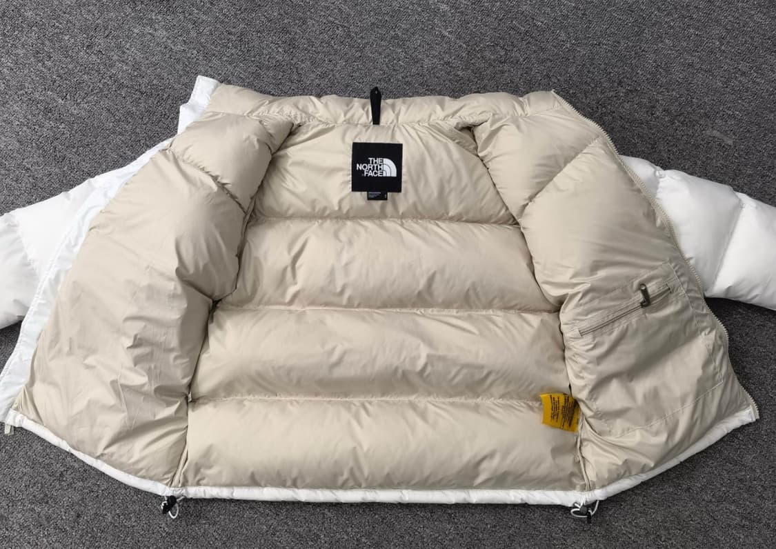 정품/새상품 노스페이스무광숏패딩화이트베이지 상품이미지2