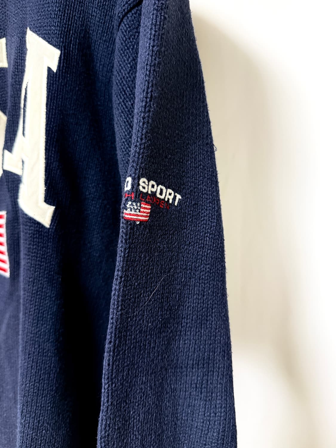 폴로 랄프로렌 90s 스포츠 시그니처 로고 니트 상품이미지3