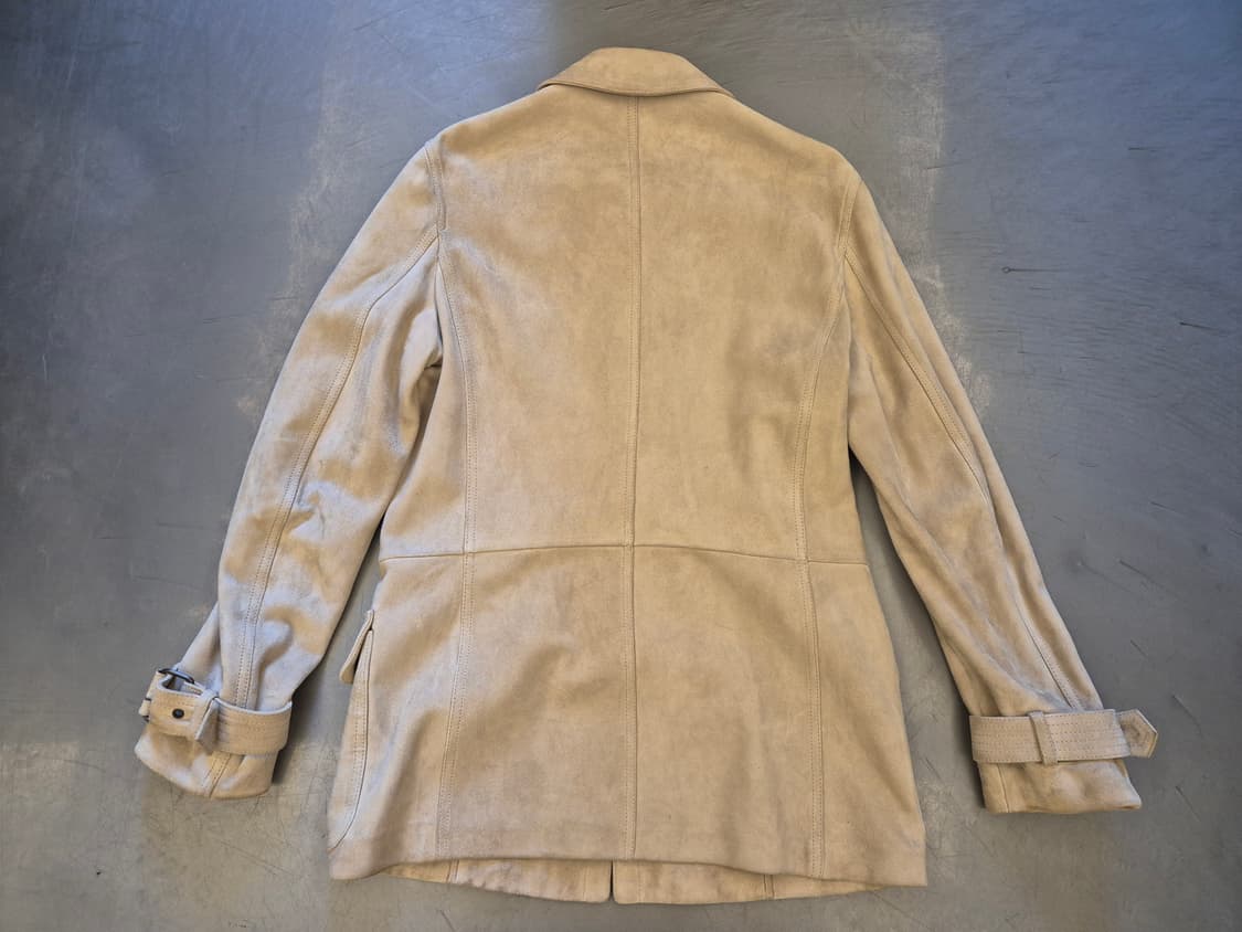 90s BALLY 램스킨 스웨이드 자켓 상품이미지2