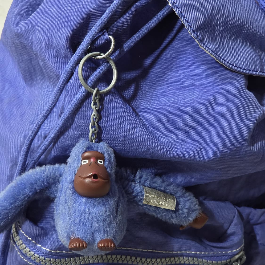 키플링 모리걸 퍼플 복조리 백팩 상품이미지2