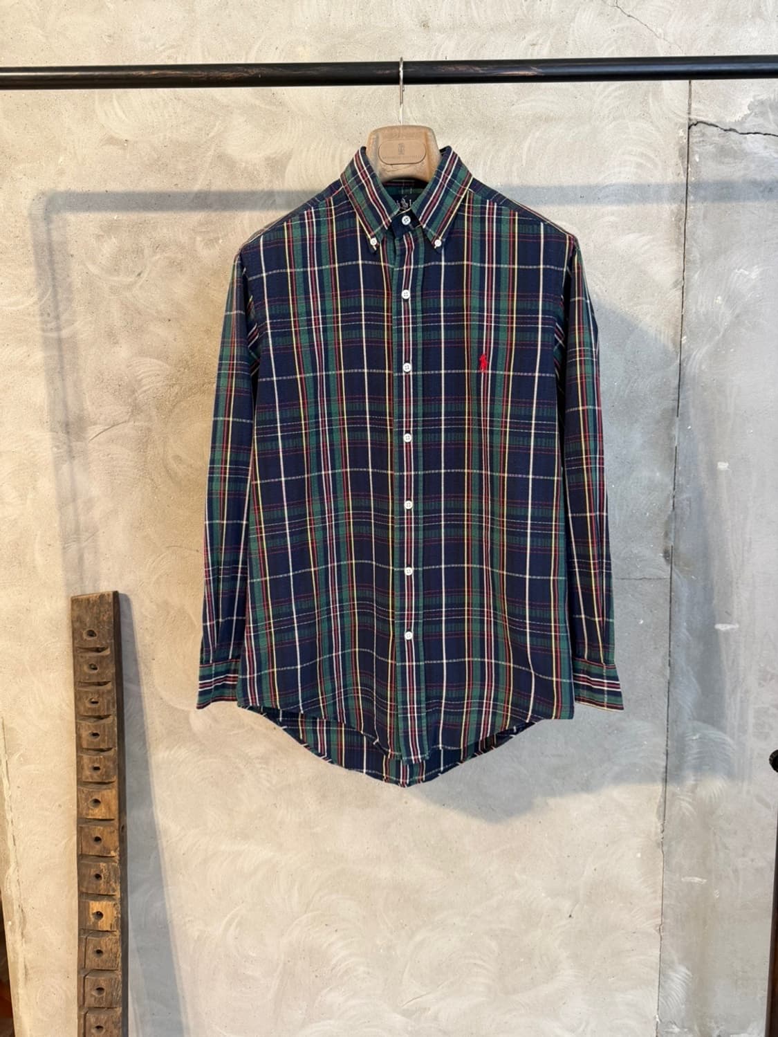 폴로 랄프로렌 시어서커 셔츠 100 상품이미지5