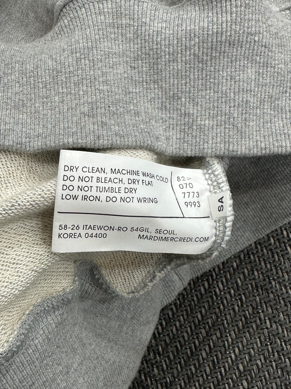 마르디메크르디 맨투맨 상품이미지4